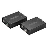 12G/6G/3G/HD-SDI over Fiber Extenders Up to 10Km ,1 port Bidirectional 12G SDI Video Fiber Converters Adapter Uncompressed w/ two 12G SFP optical module and hot shoe, Professional Broadcast gradeA set